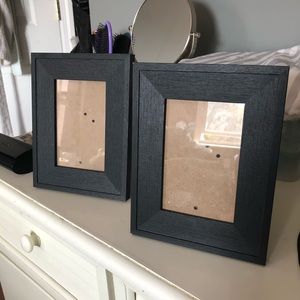 Set of 2 Picture Frames 5.5"x3.5"